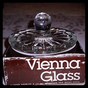 Mid Centeury Glass Cookie Stamp